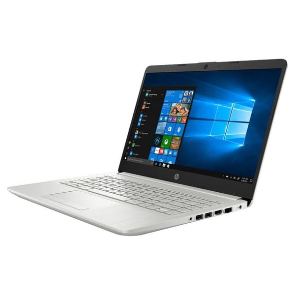 HP 14s-cf30712U Laptop - Celeron 1.1GHz 4GB 64GB Shared 14inch HD Silver English/Arabic Keyboard HP 14s-cf30712U Laptop - Celeron 1.1GHz 4GB 64GB Shared 14inch HD Silver English/Arabic Keyboard