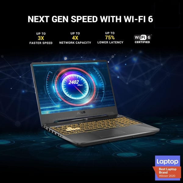 Asus TUF Gaming F15 FX506LH-HN002T Gaming Laptop - Core i5 2.5GHz 8GB 512GB 4GB Win10Home 15.6inch FHD Fortress Grey NVIDIA GeForce GTX 1650 Asus TUF Gaming F15 FX506LH-HN002T Gaming Laptop - Core i5 2.5GHz 8GB 512GB 4GB Win10Home 15.6inch FHD Fortress Grey NVIDIA GeForce GTX 1650