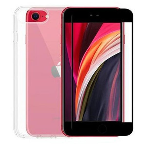 Smart Premium Glass Screen Protector with Back Case Clear iPhone SE2020 Smart Premium Glass Screen Protector with Back Case Clear iPhone SE2020