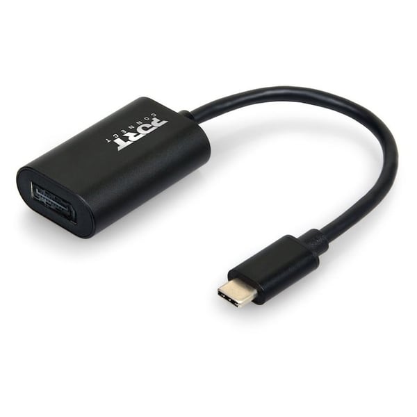 Port Design 900127 USB Type C To Display Port Converter Black Port Design 900127 USB Type C To Display Port Converter Black