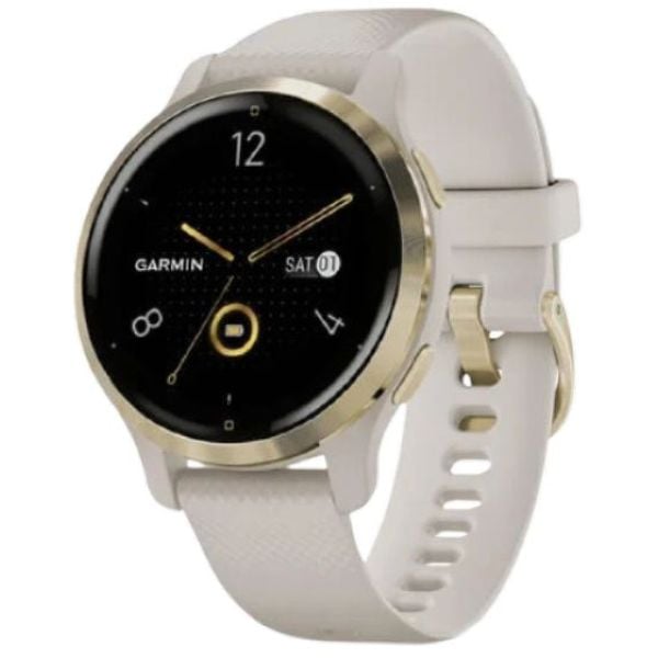 Garmin 010-02429-11 Venu 2S Smart Watch Light Gold/Stainless Steel Bezel Garmin 010-02429-11 Venu 2S Smart Watch Light Gold/Stainless Steel Bezel