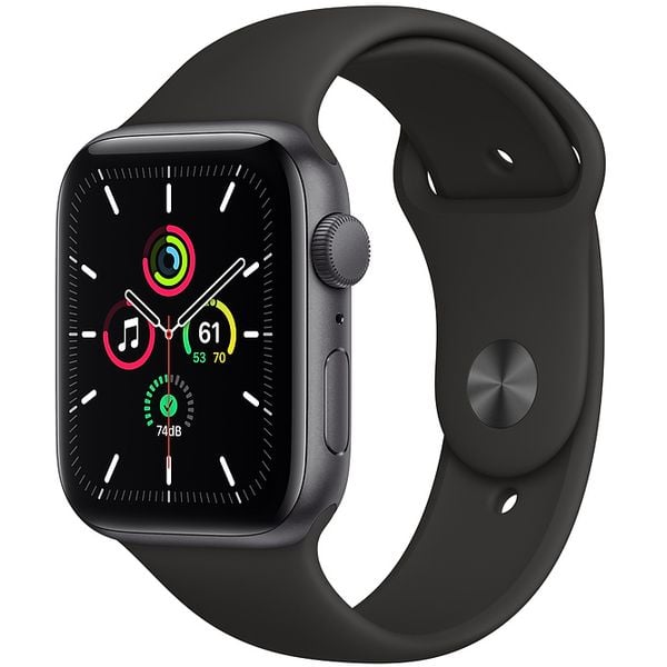 Apple Watch Series SE Nike MYYK2AE/A GPS 44mm Aluminium Case with Anthracite/Black Nike Sport Band Space Gray Apple Watch Series SE Nike MYYK2AE/A GPS 44mm Aluminium Case with Anthracite/Black Nike Sport Band Space Gray