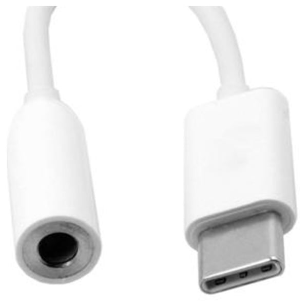 Huawei Type C To 3.5mm Jack Adaptor White - 55030086 Huawei Type C To 3.5mm Jack Adaptor White - 55030086
