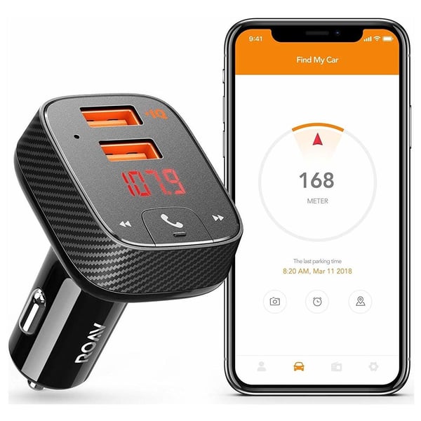 Anker Roav Smart Car Charger F2(Un) B2C - Un Black Iteration 2 Anker Roav Smart Car Charger F2(Un) B2C - Un Black Iteration 2