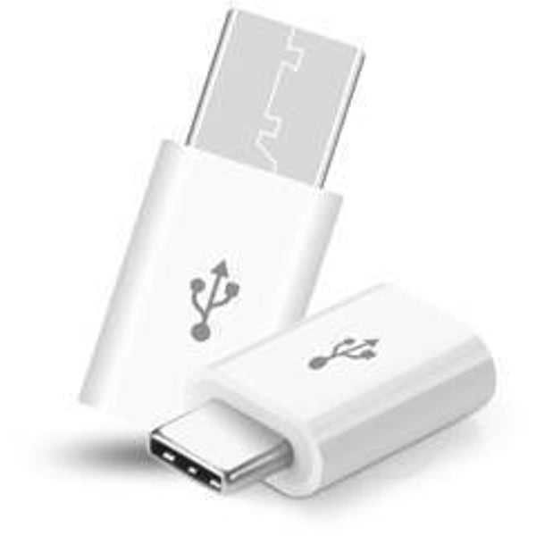 Xcell AD100MC Micro USB To Type C Adapter White Xcell AD100MC Micro USB To Type C Adapter White