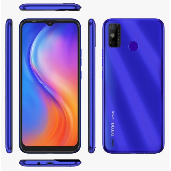 Tecno KE5K Spark Go 64GB Blue 4G Smartphone Tecno KE5K Spark Go 64GB Blue 4G Smartphone