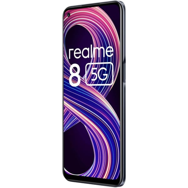 Realme 8 128GB Supersonic Black 5G Dual Sim Smartphone Realme 8 128GB Supersonic Black 5G Dual Sim Smartphone