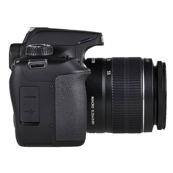Canon EOS 4000D DSLR Camera Body Black + EF-S 18-55mm III Lens + EF 75-300mm Lens Canon EOS 4000D DSLR Camera Body Black + EF-S 18-55mm III Lens + EF 75-300mm Lens
