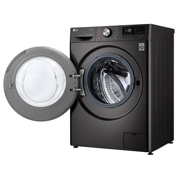 LG Front Load Washer & Dryer 10/7kg F4V9RCP2E, Bigger Capacity, AI DD, ThinQ LG Front Load Washer & Dryer 10/7kg F4V9RCP2E, Bigger Capacity, AI DD, ThinQ