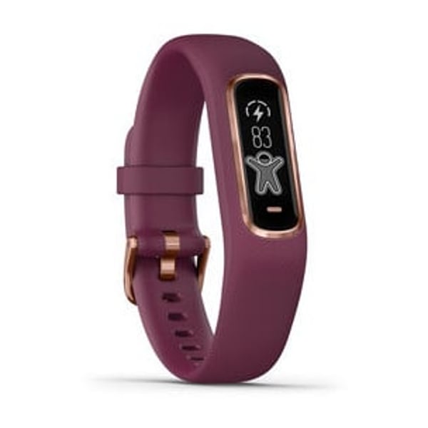 Garmin Vivosmart 4 Rose Gold With Berry Band - Small/Medium Garmin Vivosmart 4 Rose Gold With Berry Band - Small/Medium