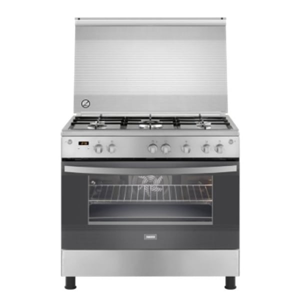 Zanussi 5 Gas Burners Cooker ZCG94396XA Zanussi 5 Gas Burners Cooker ZCG94396XA