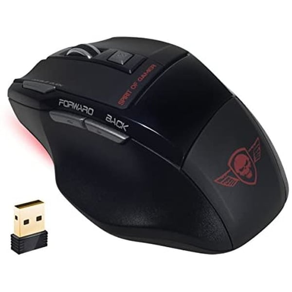 Spirit of Gamer Wireless Gaming Mouse Black MO277 PRO-M9 Spirit of Gamer Wireless Gaming Mouse Black MO277 PRO-M9