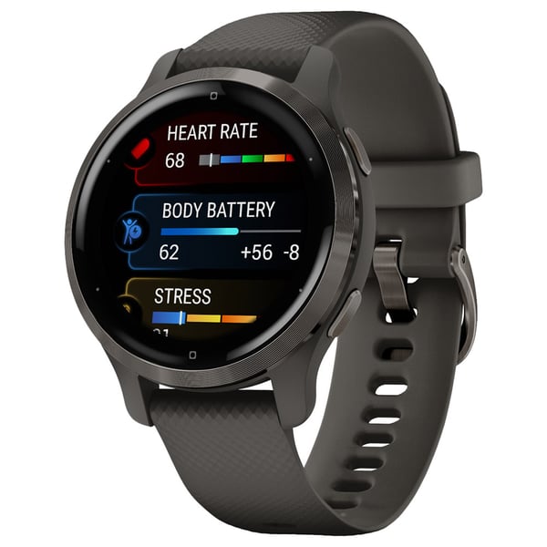 Garmin 010-02429-10 Venu 2S Smart Watch Graphite Garmin 010-02429-10 Venu 2S Smart Watch Graphite