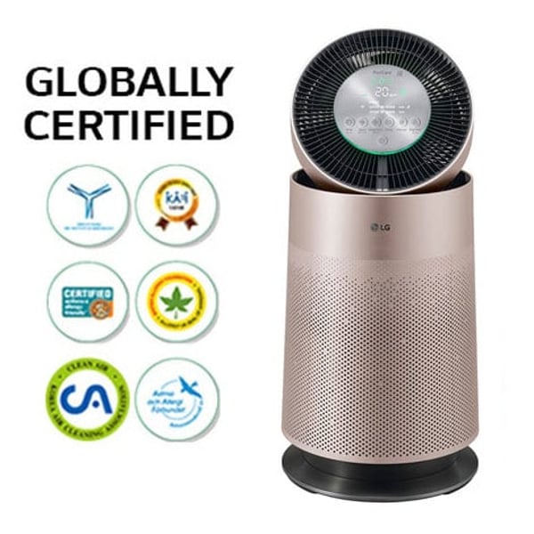LG Air Purifier AS60GDPV0 6 step filtration PM 1.0 Sensor Clean Booster LG Air Purifier AS60GDPV0 6 step filtration PM 1.0 Sensor Clean Booster