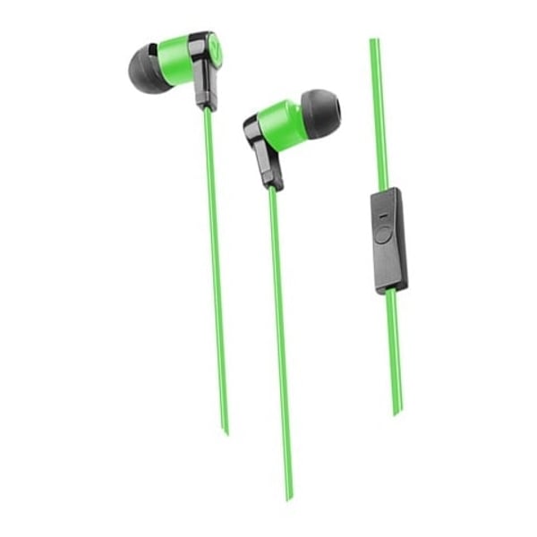 Cellular Line In Ear Headphone Green Cellular Line In Ear Headphone Green