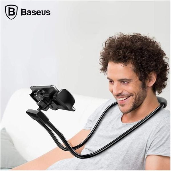 Baseus Neck Mounted Lazy Bracket Black Baseus Neck Mounted Lazy Bracket Black