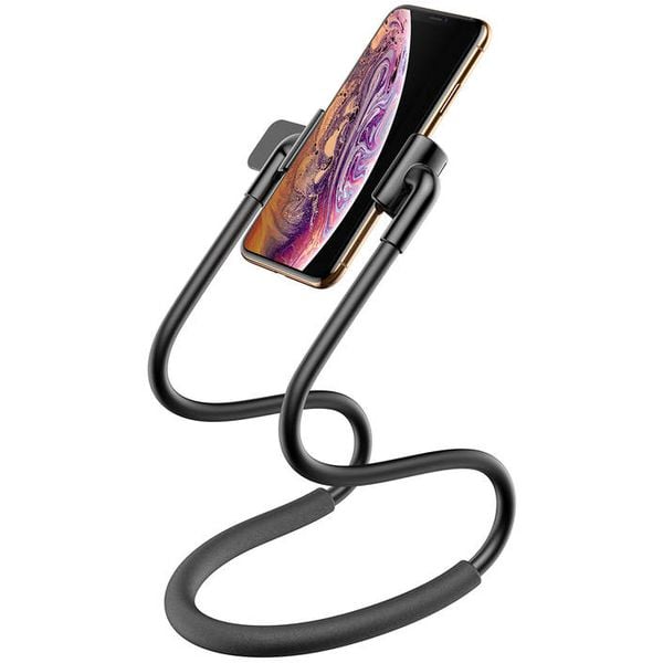 Baseus Neck Mounted Lazy Bracket Black Baseus Neck Mounted Lazy Bracket Black