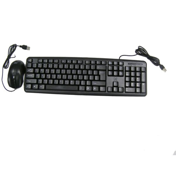 Kodak Wired Keyboard & Mouse Combo Black Kodak Wired Keyboard & Mouse Combo Black