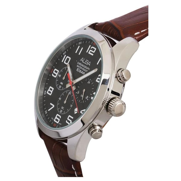 Alba AT3B23X Mens Steel Chronograph Watch Alba AT3B23X Mens Steel Chronograph Watch