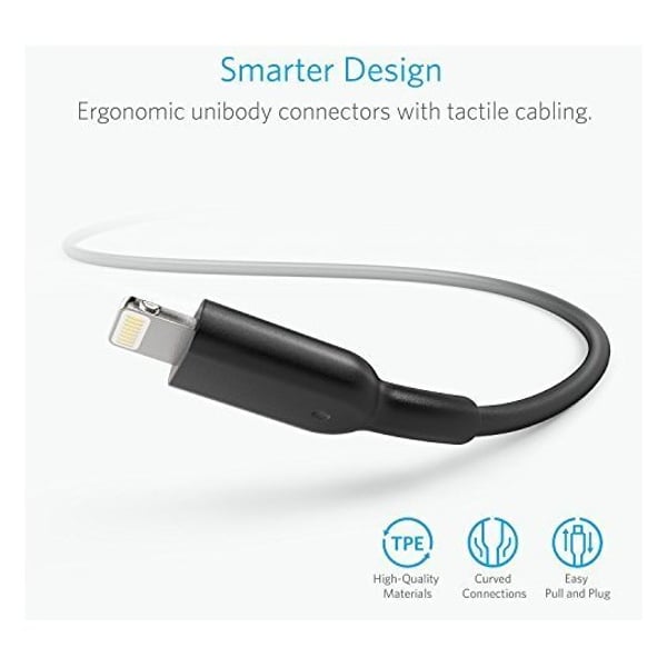 Anker Powerline II Lightning Cable 3m Black - A8434H11 Anker Powerline II Lightning Cable 3m Black - A8434H11