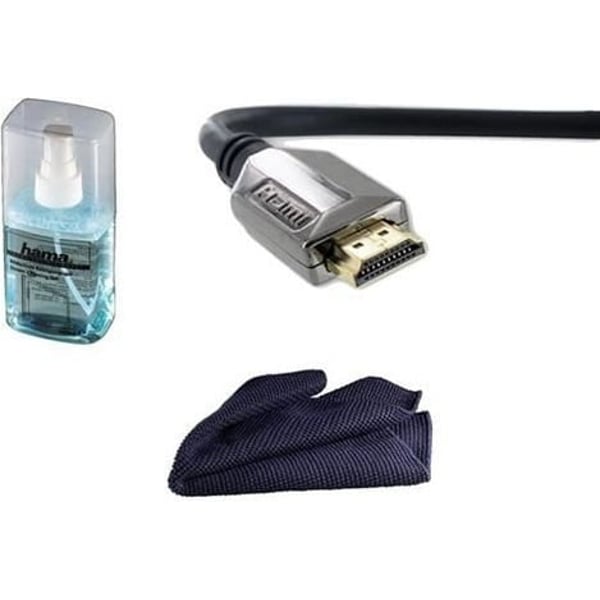 Hama 56556 High Speed HDMI Cable 1.5m W/ Cleaner Gel Hama 56556 High Speed HDMI Cable 1.5m W/ Cleaner Gel