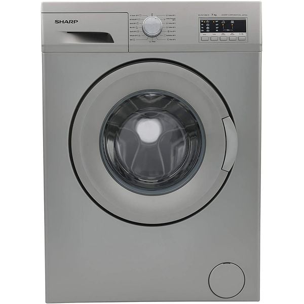 Sharp Front Load 7 kg Washer ES-FE710CZ-S Sharp Front Load 7 kg Washer ES-FE710CZ-S