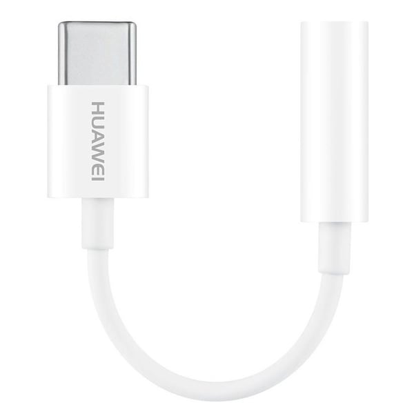Huawei Type C To 3.5mm Jack Adaptor White - 55030086 Huawei Type C To 3.5mm Jack Adaptor White - 55030086