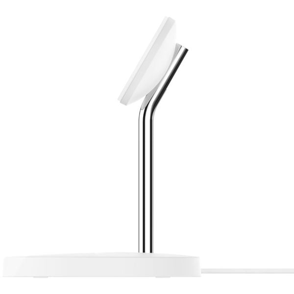 Belkin Charge Pro MagSafe 2-in-1 Wireless Charger White Belkin Charge Pro MagSafe 2-in-1 Wireless Charger White