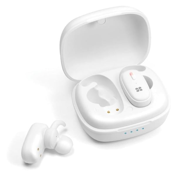 Promate True Wireless Deep Bass In-Ear Stereo Earpods White Promate True Wireless Deep Bass In-Ear Stereo Earpods White