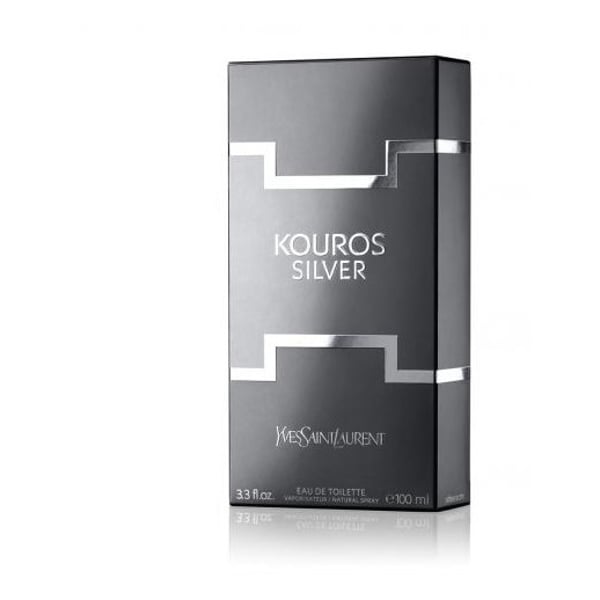 Yves Saint Laurent Kouros Silver Eau De Toilette 100ml For Men Yves Saint Laurent Kouros Silver Eau De Toilette 100ml For Men