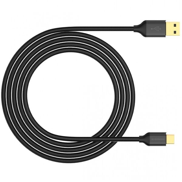 Riversong USB Type C to C Charging Cable 1.8m Black Riversong USB Type C to C Charging Cable 1.8m Black