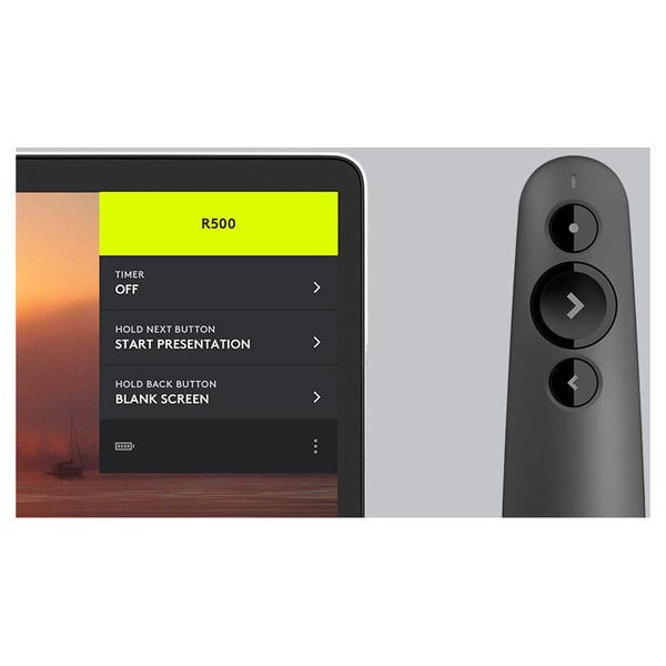 Logitech R500 Wireless Laser Presenter Grey Logitech R500 Wireless Laser Presenter Grey