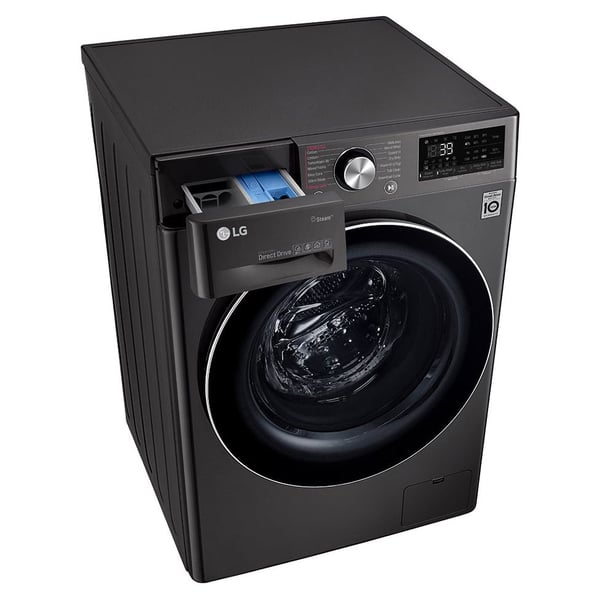LG Front Load Washer & Dryer 10/7kg F4V9RCP2E, Bigger Capacity, AI DD, ThinQ LG Front Load Washer & Dryer 10/7kg F4V9RCP2E, Bigger Capacity, AI DD, ThinQ