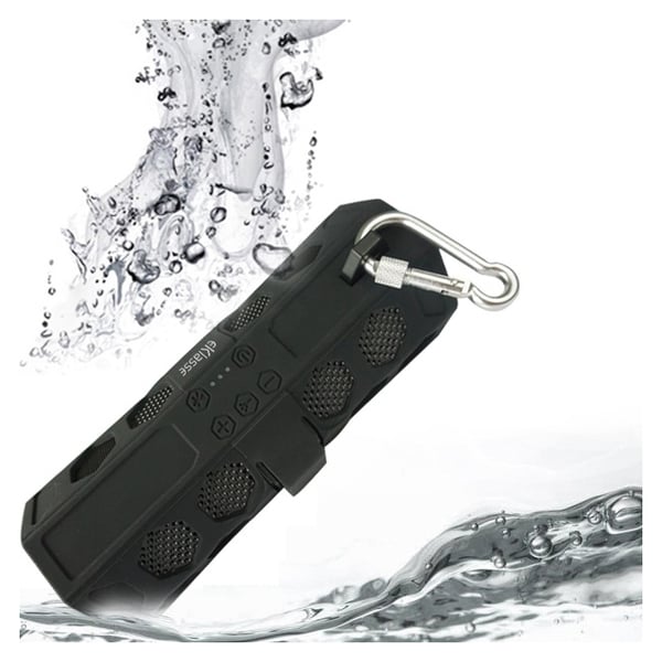 Eklasse EKBTSP18CE Splash Proof Wireless Speaker Black Eklasse EKBTSP18CE Splash Proof Wireless Speaker Black