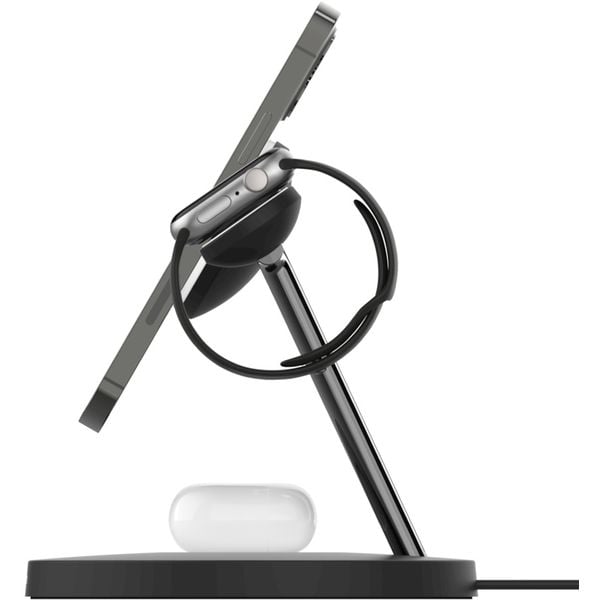 Belkin Boost Charge Pro MagSafe 3-in-1 Wireless Charger Black Belkin Boost Charge Pro MagSafe 3-in-1 Wireless Charger Black