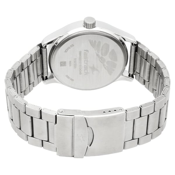 Fastrack Road Trip Black Dial Stainless Steel Strap Watch - 3197SM02 Fastrack Road Trip Black Dial Stainless Steel Strap Watch - 3197SM02