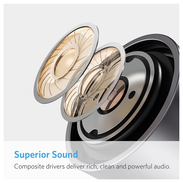 Anker A3270HF1 SoundBuds Life Bluetooth Headphone Black Anker A3270HF1 SoundBuds Life Bluetooth Headphone Black