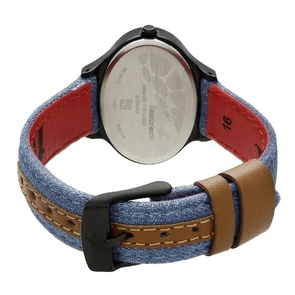 Fastrack 6185NL01 Girls Watch Black Denim Fastrack 6185NL01 Girls Watch Black Denim