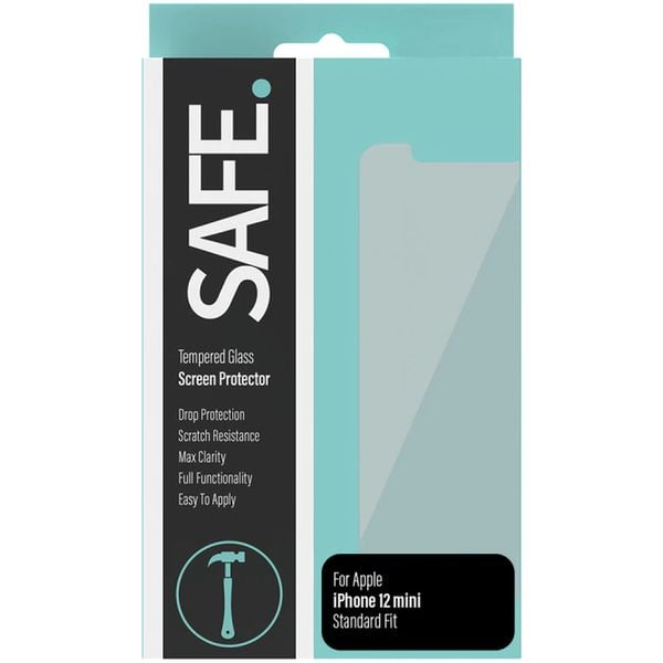 Safe SAFE95018 Screen Protector Standard Fit Clear For iPhone 12 Mini Safe SAFE95018 Screen Protector Standard Fit Clear For iPhone 12 Mini