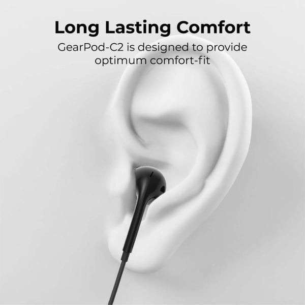 Promate Gearpod-C2-B In Ear Type-C Headset Black Promate Gearpod-C2-B In Ear Type-C Headset Black