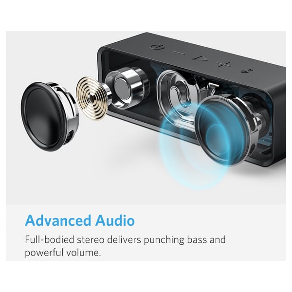 Anker SoundCore Bluetooth Speaker Black A3102H11 Anker SoundCore Bluetooth Speaker Black A3102H11