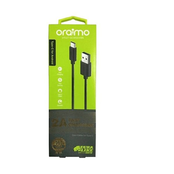 Oraimo OCDC21 Type C Cable 1m Black Oraimo OCDC21 Type C Cable 1m Black