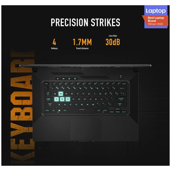 Asus TUF Dash F15 FX516PE-HN023T Gaming Laptop - Core i7 3.3GHz 16GB 1TB 4GB Win10 15.6inch FHD Eclipse Grey NVIDIA GeForce RTX 3050 Ti Asus TUF Dash F15 FX516PE-HN023T Gaming Laptop - Core i7 3.3GHz 16GB 1TB 4GB Win10 15.6inch FHD Eclipse Grey NVIDIA GeForce RTX 3050 Ti