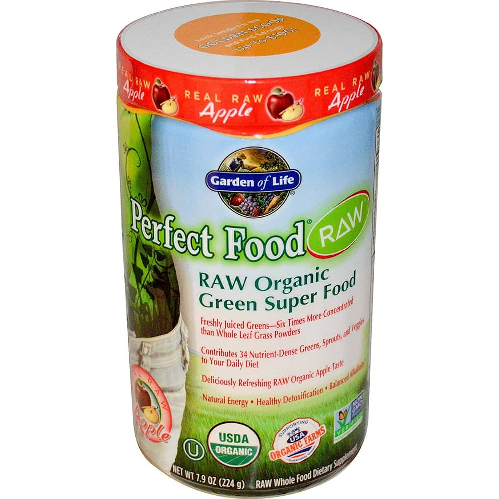 Garden Of Life Raw Organic Perfect Food Green Superfood Powder Apple 231g