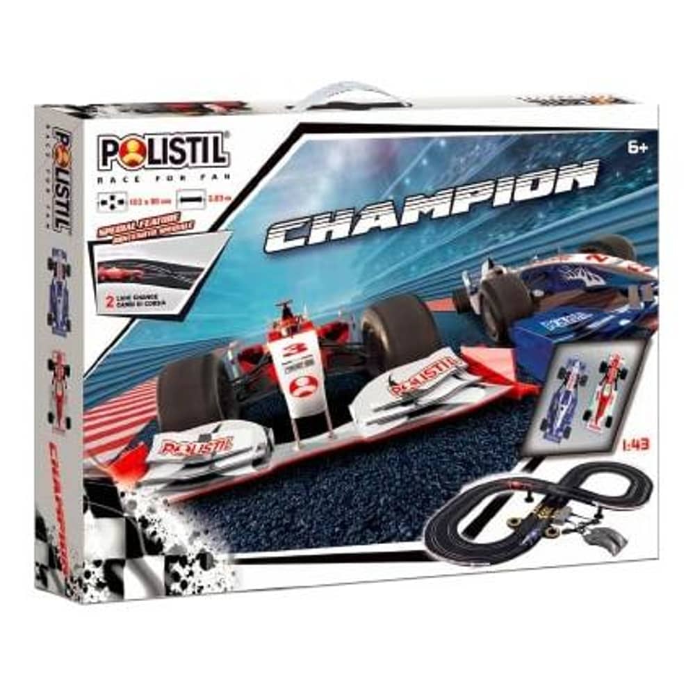 Polistil 96017 WP AT Formula Racing Champion Set Slot Car 1:43