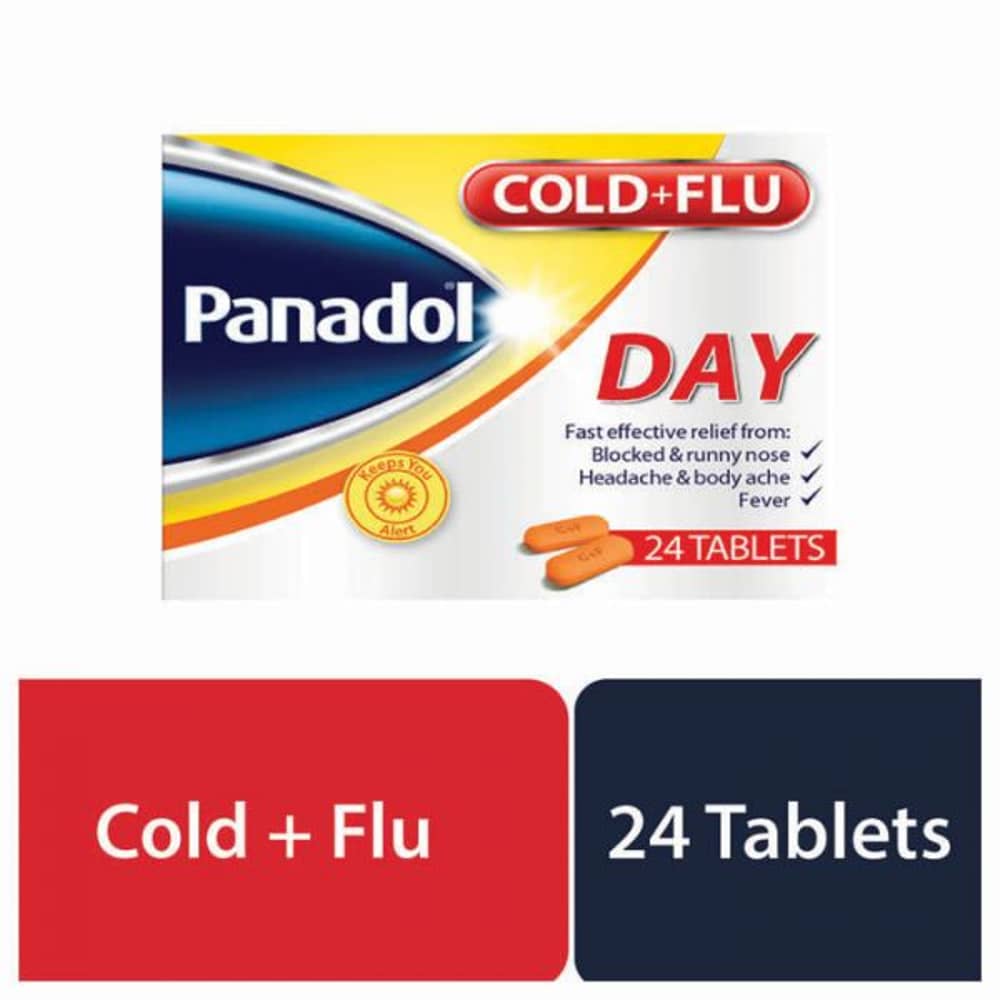 Panadol Cold & Flu Day Tablets 24's