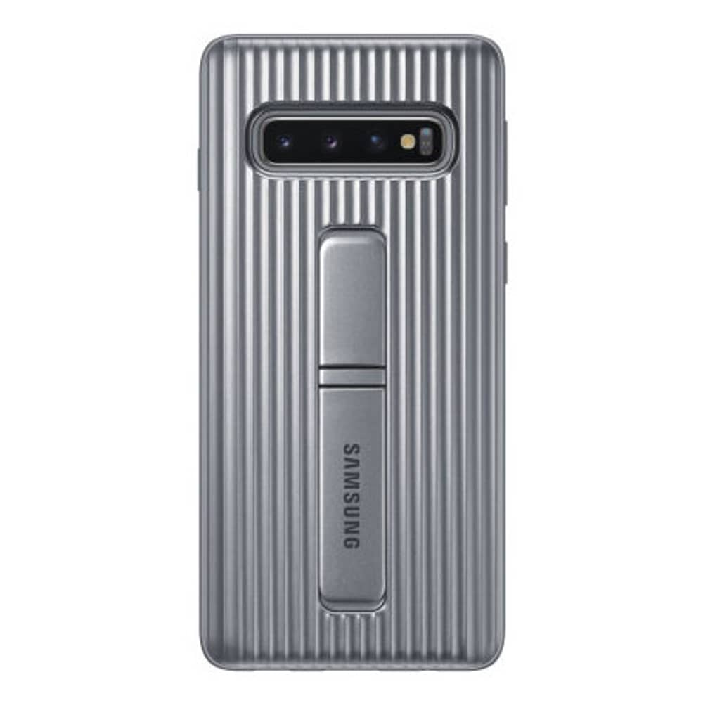 Samsung Protective Standing Silver Cover For Galaxy S10 Plus Samsung Protective Standing Silver Cover For Galaxy S10 Plus