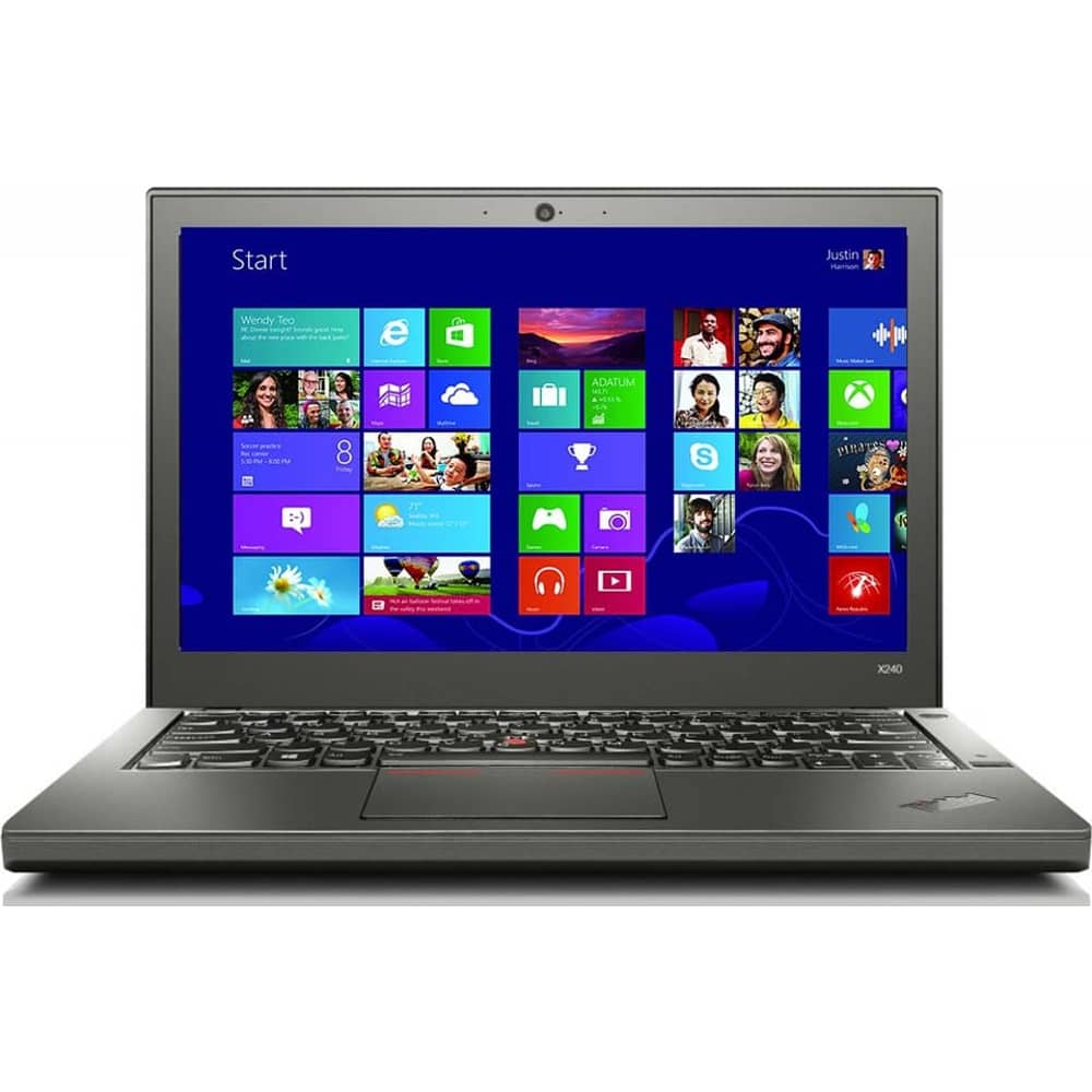 Lenovo ThinkPad X240 Laptop - Core i5 2.7GHz 8GB 1TB Shared Win8.1 12.5inch Black Lenovo ThinkPad X240 Laptop - Core i5 2.7GHz 8GB 1TB Shared Win8.1 12.5inch Black