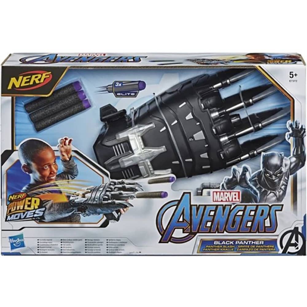Black Panther Avengers Nerf Power Moves Role Play Black Panther Avengers Nerf Power Moves Role Play