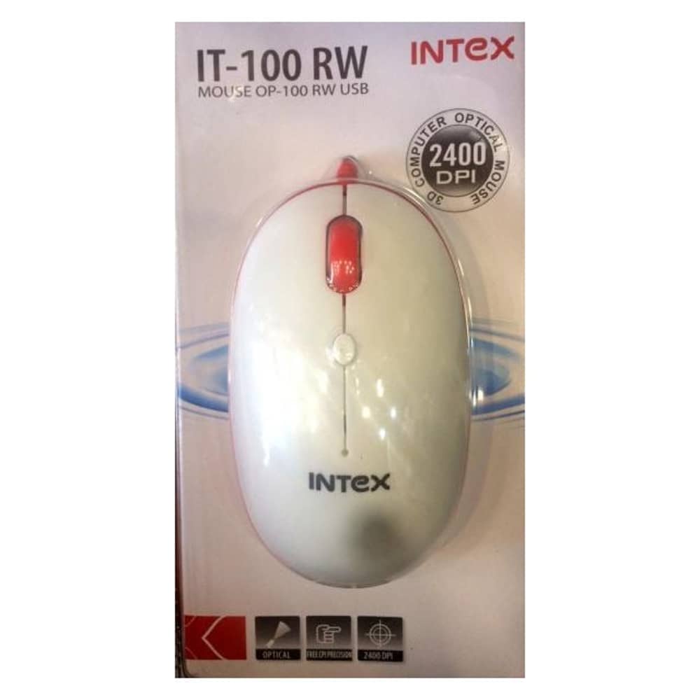 Intex ITOP100RW Optical USB Mouse
